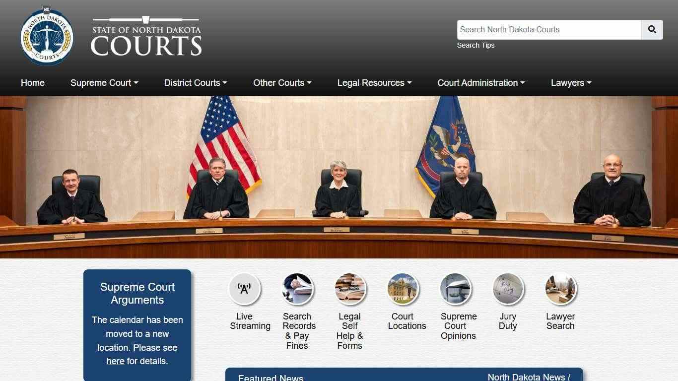 North Dakota Court System